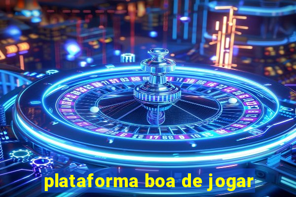 plataforma boa de jogar